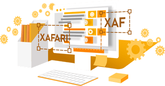 How to create a business application using XAFARI