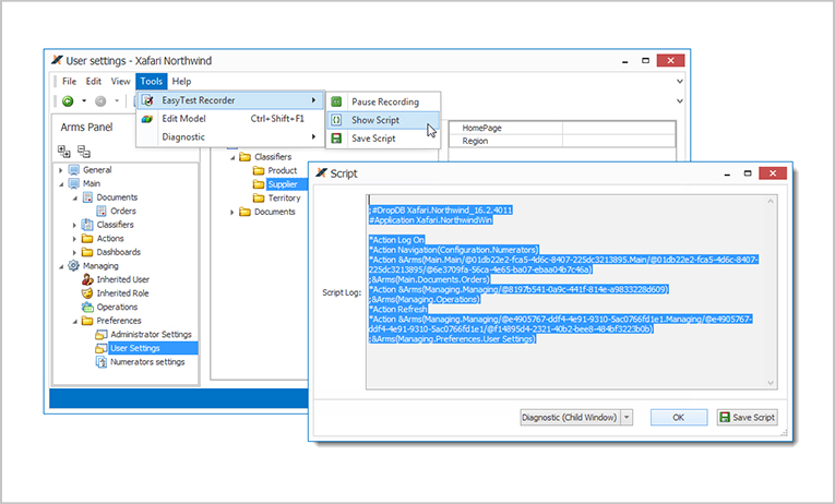 xafari-easy-tests-win-components