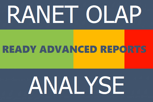 Ready-made analytical reporting templates in Ranet OLAP as the main tool for digital business intelligence